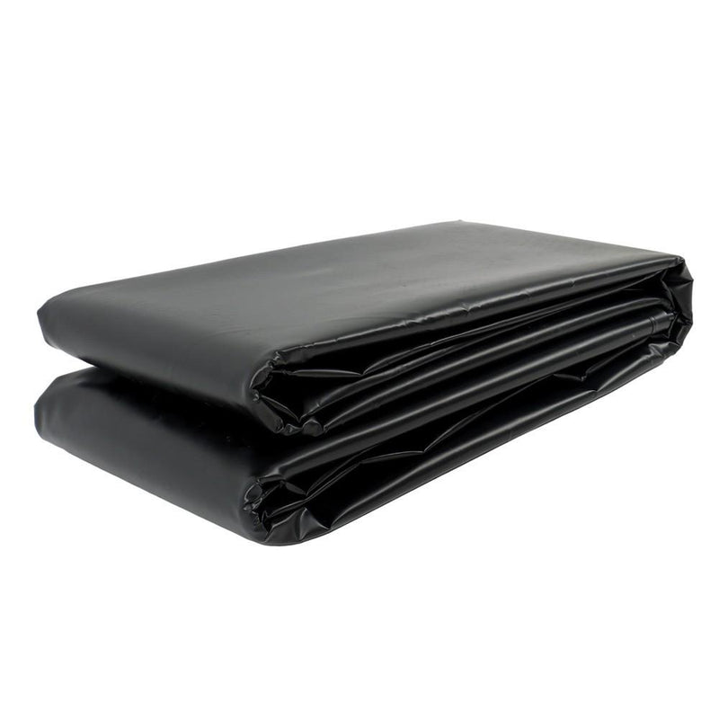 DURAFORCE 20ft*30ft Black Pond Waterproof Liner 20 Mil Thickness Fish Pond Liner HDPE