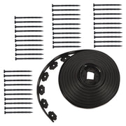 DURAFORCE 100FT 1.7" Garden Landscape Edging No Dig Lawn Edging Border With 40 8-In Spikes