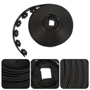 DURAFORCE 100FT 1.7" Garden Landscape Edging No Dig Lawn Edging Border With 40 8-In Spikes