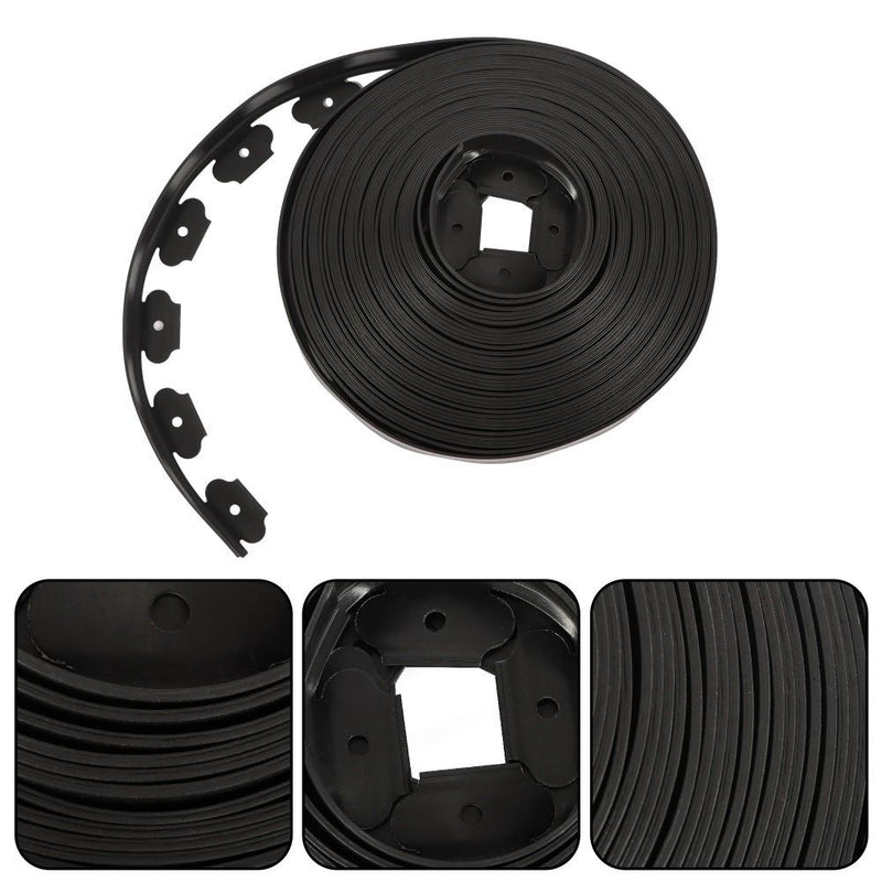 DURAFORCE 100FT 1.7" Garden Landscape Edging No Dig Lawn Edging Border With 40 8-In Spikes