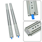 DURAFORCE Heavy Duty 48 Inch Full Extension Drawer Glides 500lb Ball Bearing Slide Rails