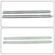 DURAFORCE Heavy Duty 48 Inch Full Extension Drawer Glides 500lb Ball Bearing Slide Rails