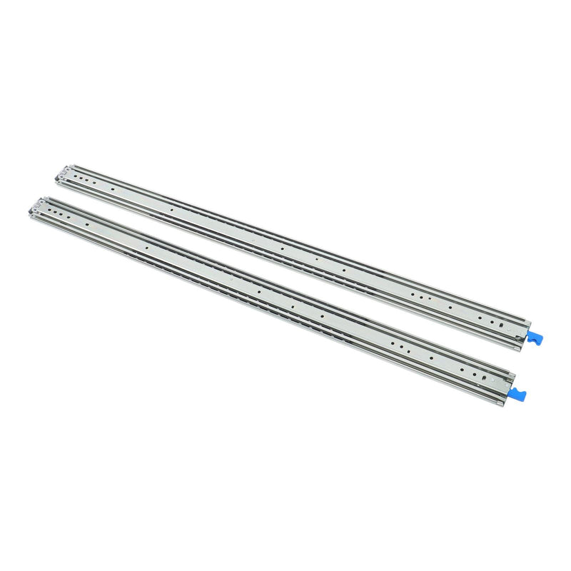 DURAFORCE Heavy Duty 48 Inch Full Extension Drawer Glides 500lb Ball Bearing Slide Rails