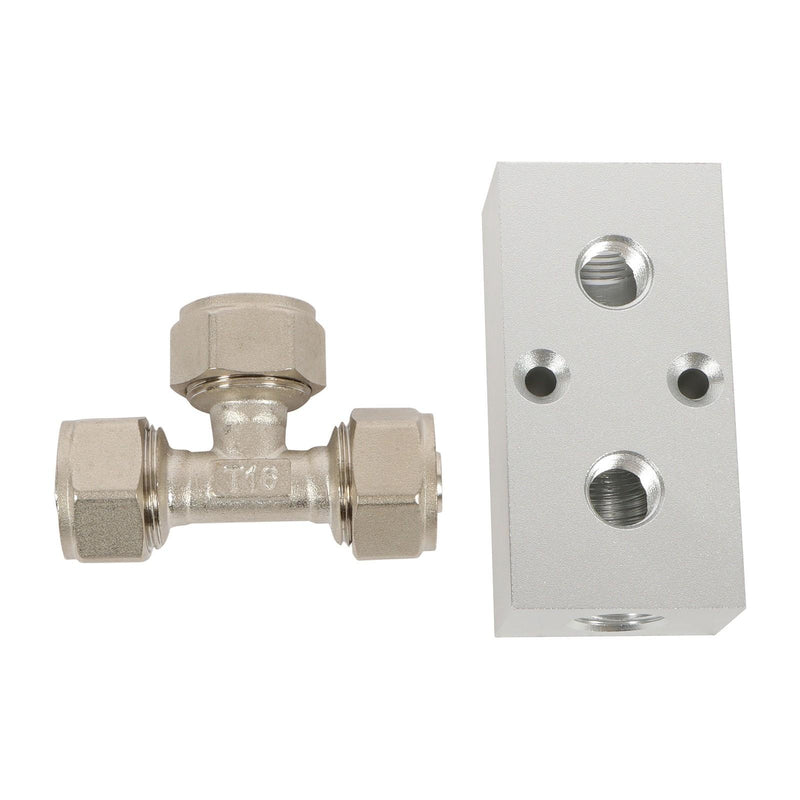 DURAFORCE Garage Air System 1/2"x100ft - Aluminum Piping, Leak-Proof, Easy Fit