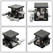 DURAFORCE XYZ 3 Axis Linear Stage Trimming Platform Bearing Tuning Sliding Table 60×60mm