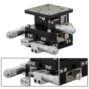 DURAFORCE XYZ 3 Axis Linear Stage Trimming Platform Bearing Tuning Sliding Table 60×60mm