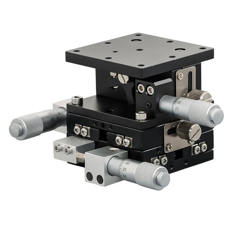 DURAFORCE XYZ 3 Axis Linear Stage Trimming Platform Bearing Tuning Sliding Table 60×60mm