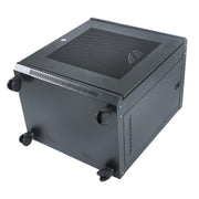 DURAFORCE 12U Wall Mount Rack Enclosure, 15.5" Deep, Secure Locking Door