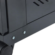 DURAFORCE 12U Wall Mount Rack Enclosure, 15.5" Deep, Secure Locking Door