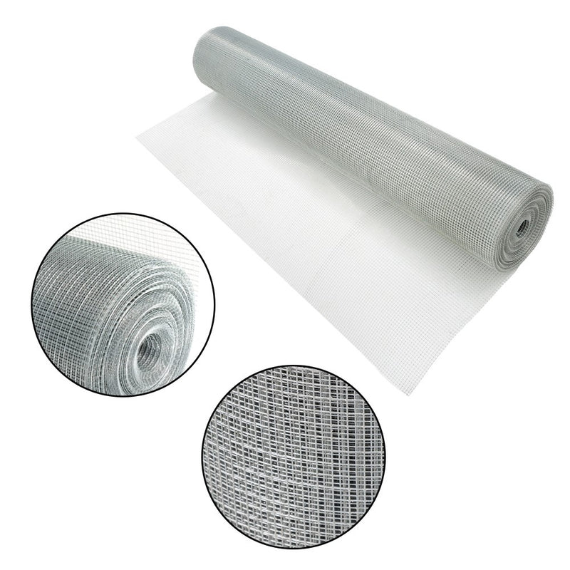 DURAFORCE 48" x 100' Galvanized Electric Welding Mesh Fit For Chicken Pen/Coop Fences
