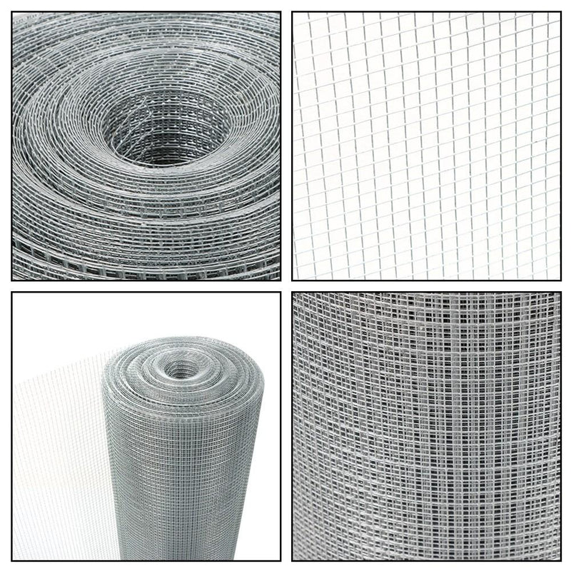 DURAFORCE 48" x 100' Galvanized Electric Welding Mesh Fit For Chicken Pen/Coop Fences