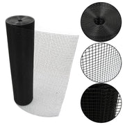 DURAFORCE Black Chicken Rabbit Mesh 48'' x 100' 1/2 inch Hardware Cloth Electric Welding