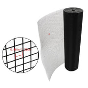 DURAFORCE Black Chicken Rabbit Mesh 48'' x 100' 1/2 inch Hardware Cloth Electric Welding