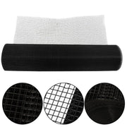 DURAFORCE Black Chicken Rabbit Mesh 48'' x 100' 1/2 inch Hardware Cloth Electric Welding