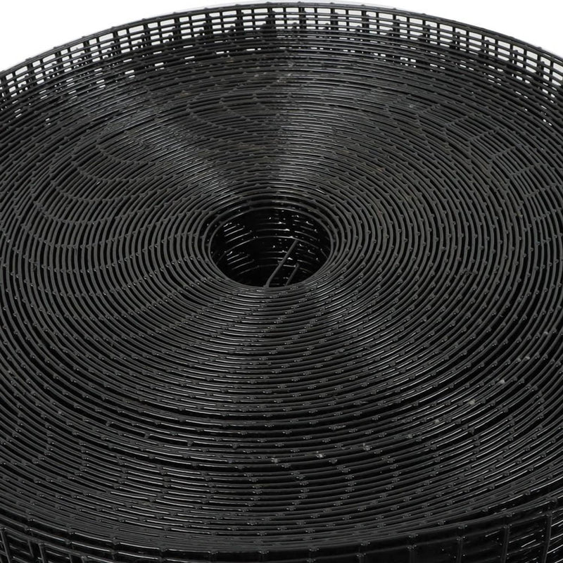 DURAFORCE Black Chicken Rabbit Mesh 48'' x 100' 1/2 inch Hardware Cloth Electric Welding