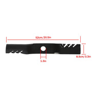 DURAFORCE 6 Pack Gator G6 Blade 60" For Kubota K5955-34360 K5955-97530 1211-RCK60P-1200Z