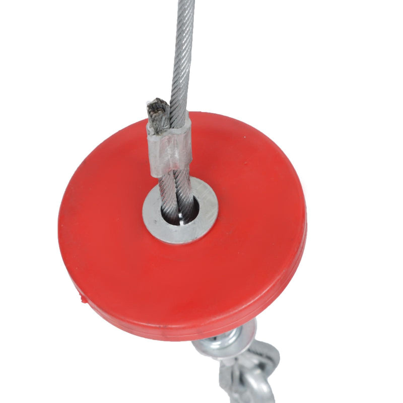 DURAFORCE Wired Remote Control Crane Winch Mini Electric Hoist 1350W 1760lbs 14ft/4.2m