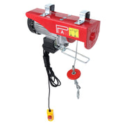DURAFORCE Wired Remote Control Crane Winch Mini Electric Hoist 1350W 1760lbs 14ft/4.2m