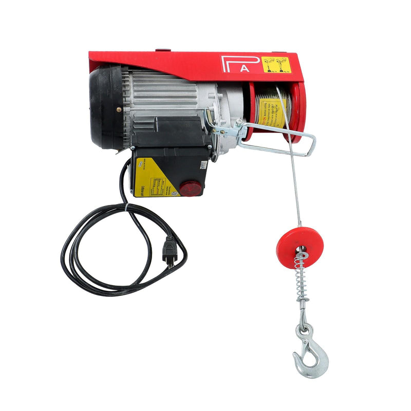 DURAFORCE 880 lbs Electric Hoist 328 ft Wireless Remote Control 40ft/20ft Lifting Height