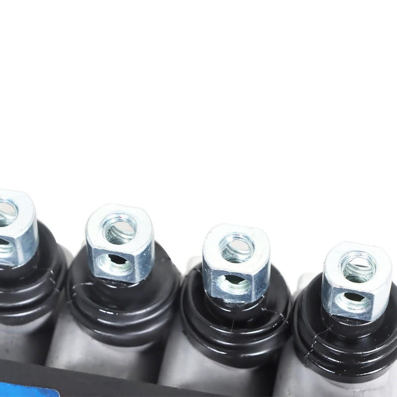DURAFORCE 6 Spool 11GPM Hydraulic Directional Control Valve Adjustable Relief Valve