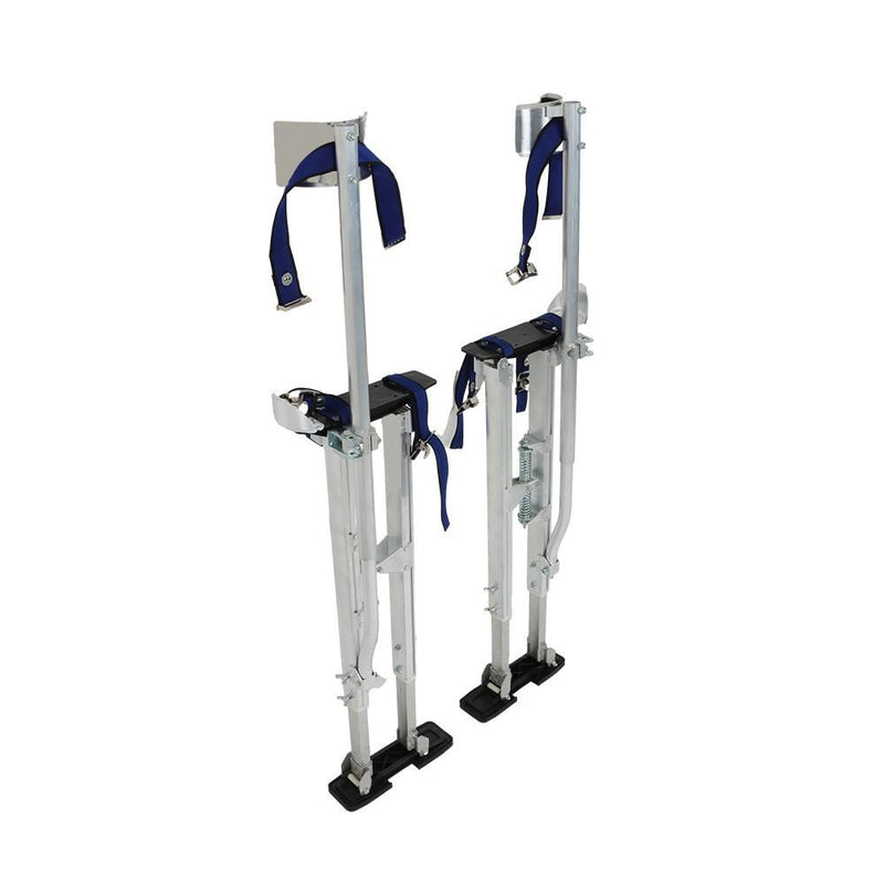 DURAFORCE 36" -48" Adjustable Silver Aluminum Alloy Stilt Tool For Walking Taping