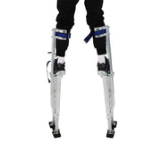 DURAFORCE 36" -48" Adjustable Silver Aluminum Alloy Stilt Tool For Walking Taping