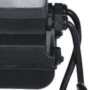 DURAFORCE 1760lbs 1350W Electric Hoist with 13ft Lifting Belt+3.2ft Metal Ring Axle Belt