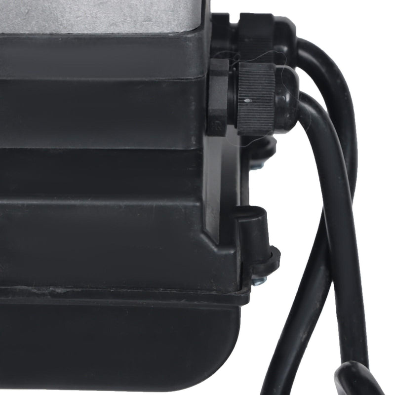 DURAFORCE 1760lbs 1350W Electric Hoist with 13ft Lifting Belt+3.2ft Metal Ring Axle Belt