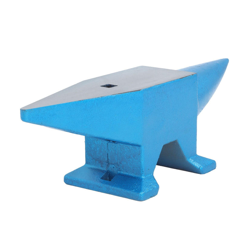 DURAFORCE 66lb Heat-Treated Forged Steel 30kg Round Horn Blacksmith Anvil Stable Workbench