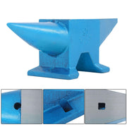 DURAFORCE 66lb Heat-Treated Forged Steel 30kg Round Horn Blacksmith Anvil Stable Workbench