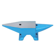 DURAFORCE 66lb Heat-Treated Forged Steel 30kg Round Horn Blacksmith Anvil Stable Workbench