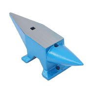 DURAFORCE 66lb Heat-Treated Forged Steel 30kg Round Horn Blacksmith Anvil Stable Workbench