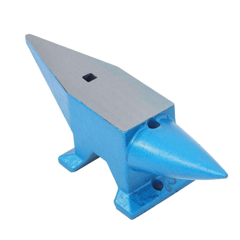 DURAFORCE 66lb Heat-Treated Forged Steel 30kg Round Horn Blacksmith Anvil Stable Workbench
