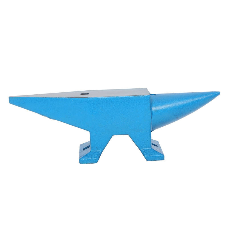 DURAFORCE 66lb Heat-Treated Forged Steel 30kg Round Horn Blacksmith Anvil Stable Workbench