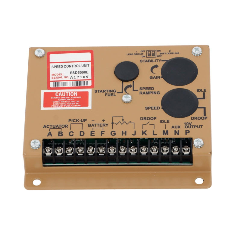 DURAFORCE MSP675 ESD5500E ADC120 - 12V Speed Control Sensor Actuator Generator Governor