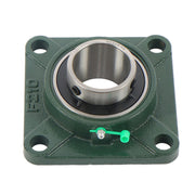 DURAFORCE Self-Aligning UCF210-32 Pillow Block Bearing 4-Bolt 2" Bore Solid Base 10pcs