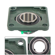 DURAFORCE 10 Pack Self-Aligning UCF210-32 Pillow Block Bearing 4-Bolt 2" Bore Solid Base