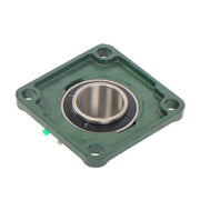 DURAFORCE 10 Pack Self-Aligning UCF210-32 Pillow Block Bearing 4-Bolt 2" Bore Solid Base