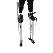 DURAFORCE Drywall Stilts Painters Walking Finishing Tools Adjustable 36" - 48" Silver