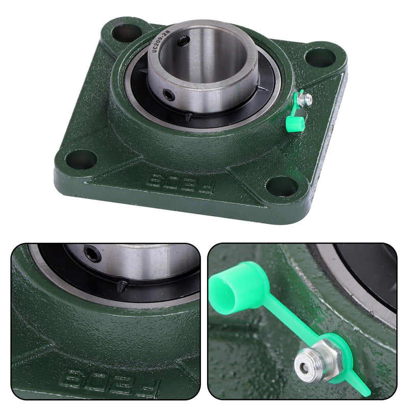 DURAFORCE UCF209-28 Pillow Block Bearing Solid Base 1 3/4" Bore Self Alignment 10PCS