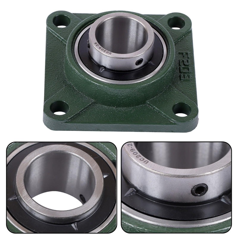 DURAFORCE UCF209-28 Pillow Block Bearing Solid Base 1 3/4" Bore Self Alignment 10PCS