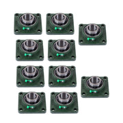 DURAFORCE UCF209-28 Pillow Block Bearing Solid Base 1 3/4" Bore Self Alignment 10PCS