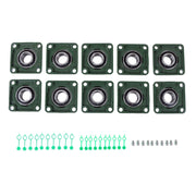 DURAFORCE UCF209-28 Pillow Block Bearing Solid Base 1 3/4" Bore Self Alignment 10PCS