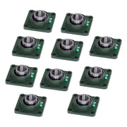 DURAFORCE UCF209-28 Pillow Block Bearing Solid Base 1 3/4" Bore Self Alignment 10PCS