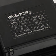 DURAFORCE Portable Shallow Well Pump Stainless Steel Garden Pump 115V 1320GPH 1.6HP