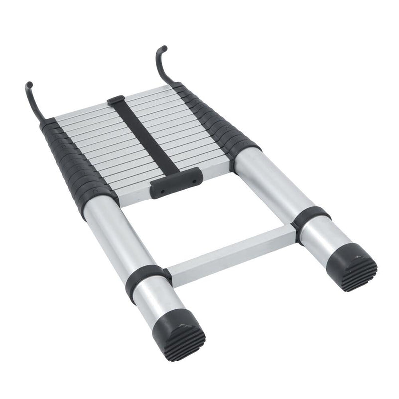 DURAFORCE 14.5 FT Aluminum Telescoping Ladder Telescopic Multi Purpose For Home 330lbs