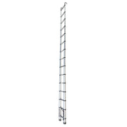 DURAFORCE 14.5 FT Aluminum Telescoping Ladder Telescopic Multi Purpose For Home 330lbs