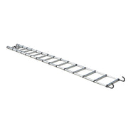 DURAFORCE 14.5 FT Aluminum Telescoping Ladder Telescopic Multi Purpose For Home 330lbs