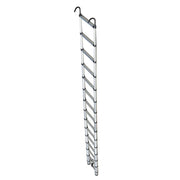 DURAFORCE 14.5 FT Aluminum Telescoping Ladder Telescopic Multi Purpose For Home 330lbs
