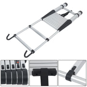 DURAFORCE 14.5 FT Aluminum Telescoping Ladder Telescopic Multi Purpose For Home 330lbs